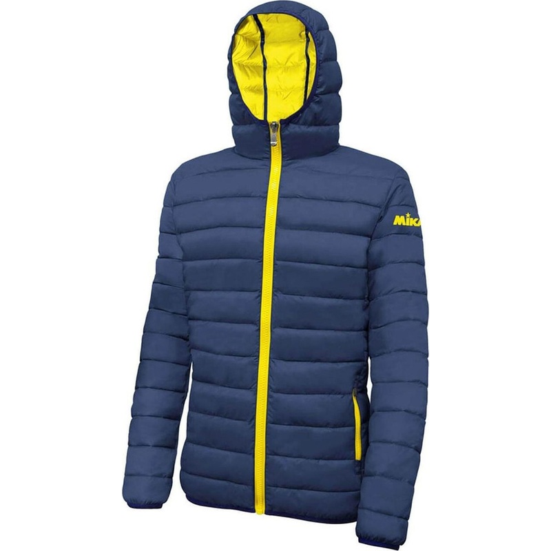 Изображение товара Куртка утепленная с капюшоном Mikasa размер 3XL синяя/желтая