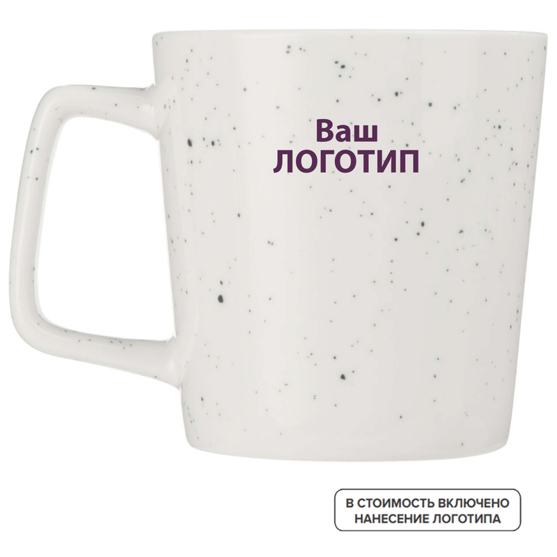 Изображение товара Кружка Oreo фарфоровая 320 мл с индивидуальной одноцветной печатью (108 штук в упаковке)