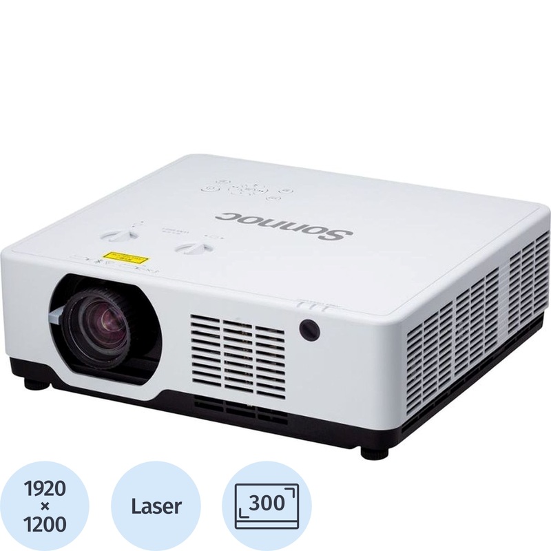 Изображение товара Проектор Sonnoc SNP-LC651LU 3LCD лазерный с высоким разрешением, HDMI USB, Wi-Fi