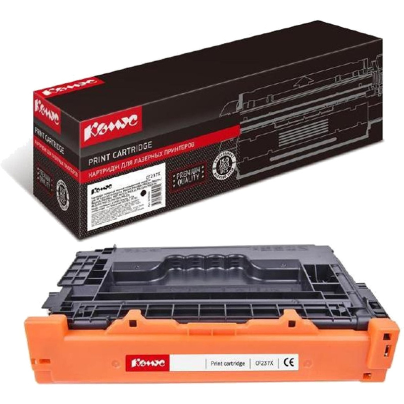 Изображение товара Картридж лазерный Комус 37A CF237X для HP черный повышенной емкости