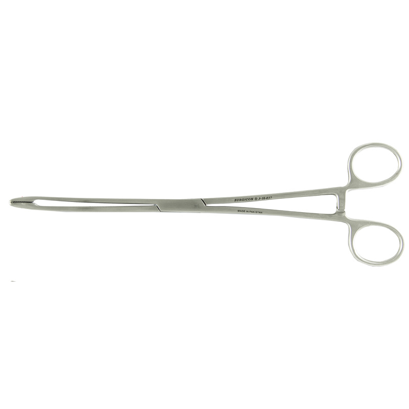 Изображение товара Корнцанг изогнутый Surgicon для детей 228 мм J-18-037