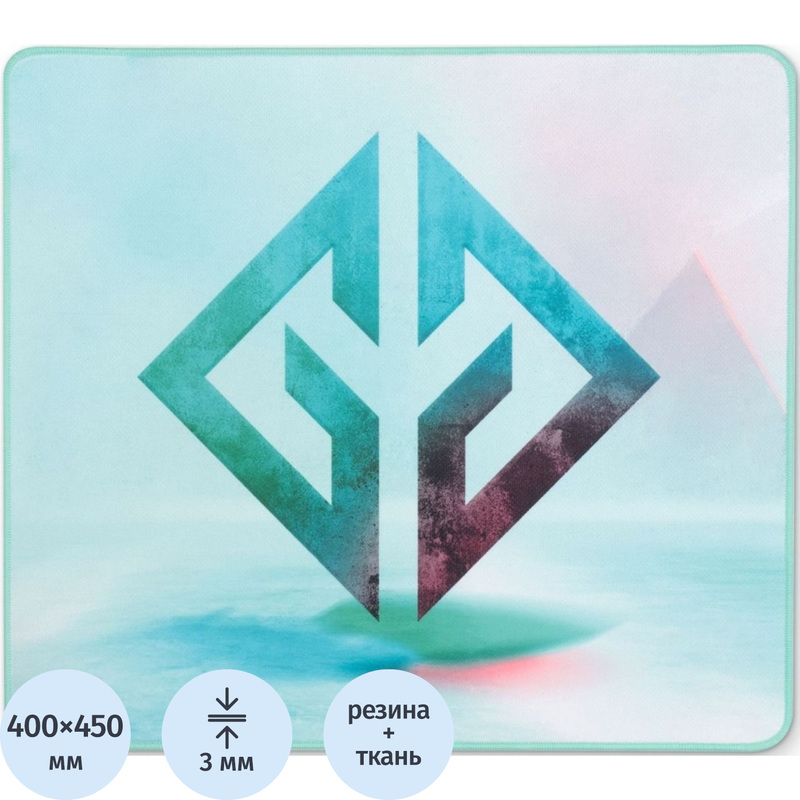 Изображение товара Коврик для мыши GMNG GG-PD450С тканевый с рисунком 400х450 мм