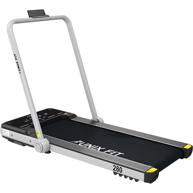 Изображение товара Беговая дорожка электрическая Unix Line R-280 компактная с Bluetooth и дисплеем