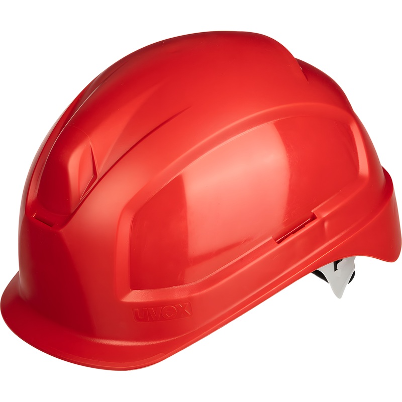 Изображение товара Защитная каска строительная Uvex Феос E-S-WR красная с храповым механизмом