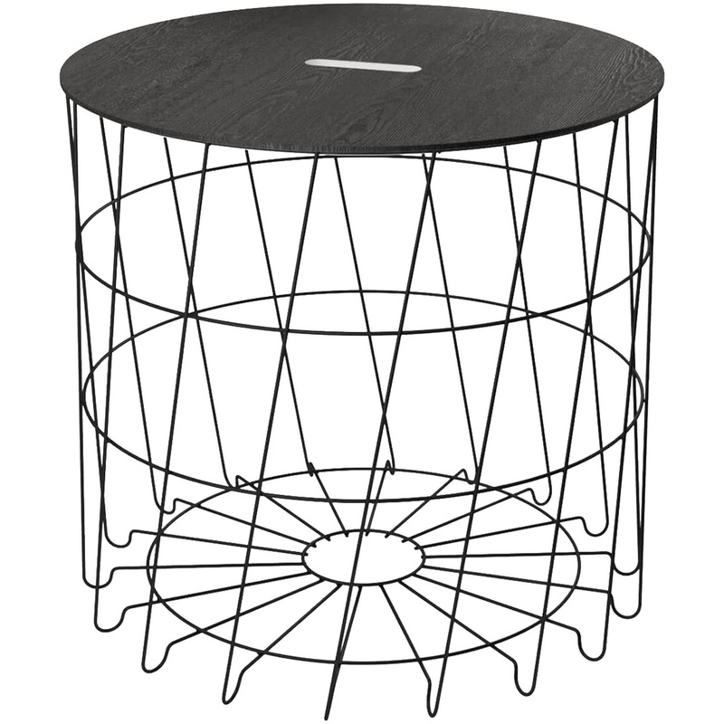 Изображение товара Стол журнальный SHT-CT41 сонора черный муар 448х448х429 мм