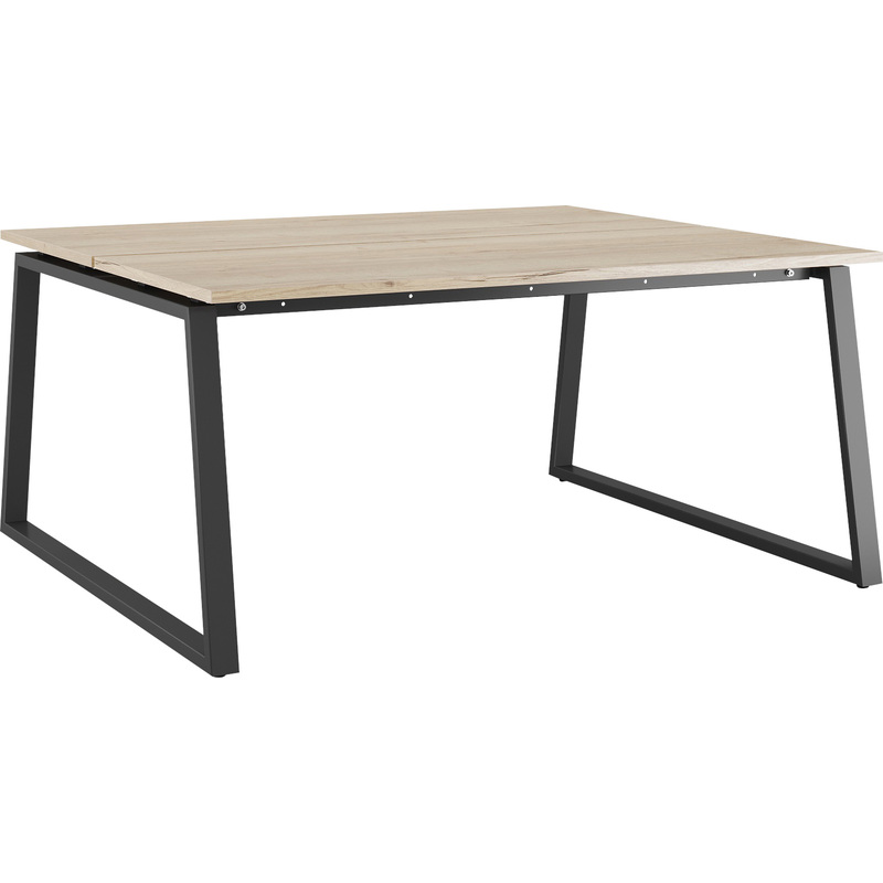 Изображение товара Стол прямой Kobor TR/2-180/120 black/natural для офиса и дома