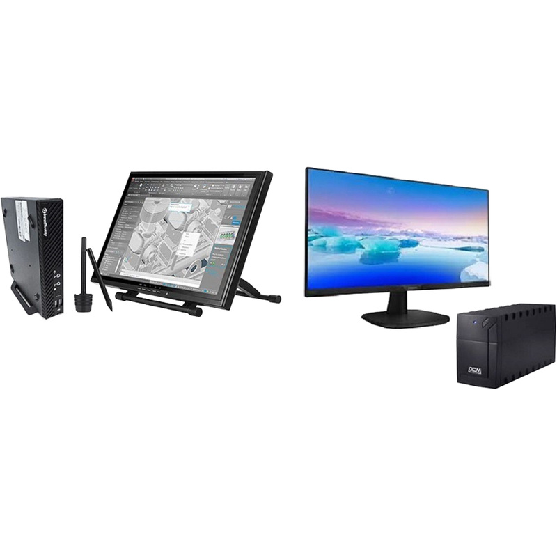 Изображение товара Интерактивный комплект Кульман 2150 ПРО Windows 10 Pro для проектирования и моделирования