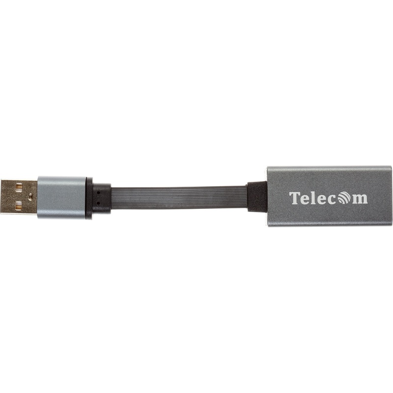 Изображение товара Переходник Telecom USB Type-A - mini jack 3.5 mm 0.1 метра (TA313U)