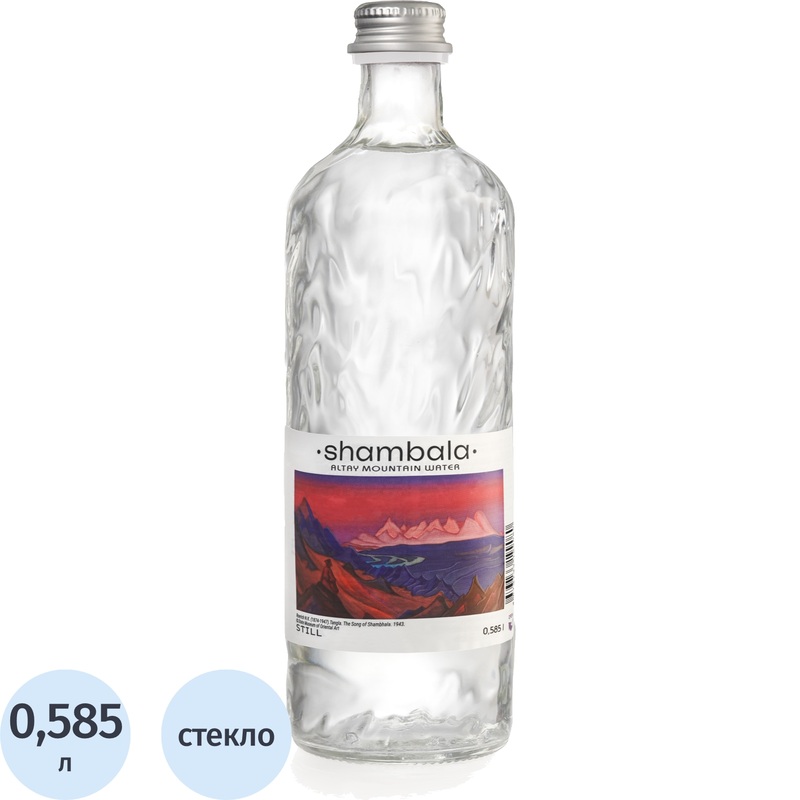 Изображение товара Вода минеральная Шамбала Горная негазированная, 0.585 л — природный баланс минералов Изображение товара Вода минеральная Шамбала Горная негазированная, 0.585 л — природный баланс минералов