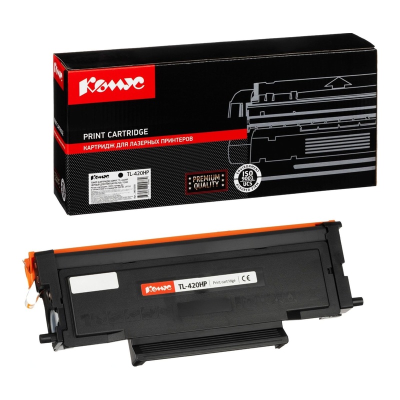 Изображение товара Уценка. Тонер-картридж Комус TL-420HP для Pantum чёрный совместимый
