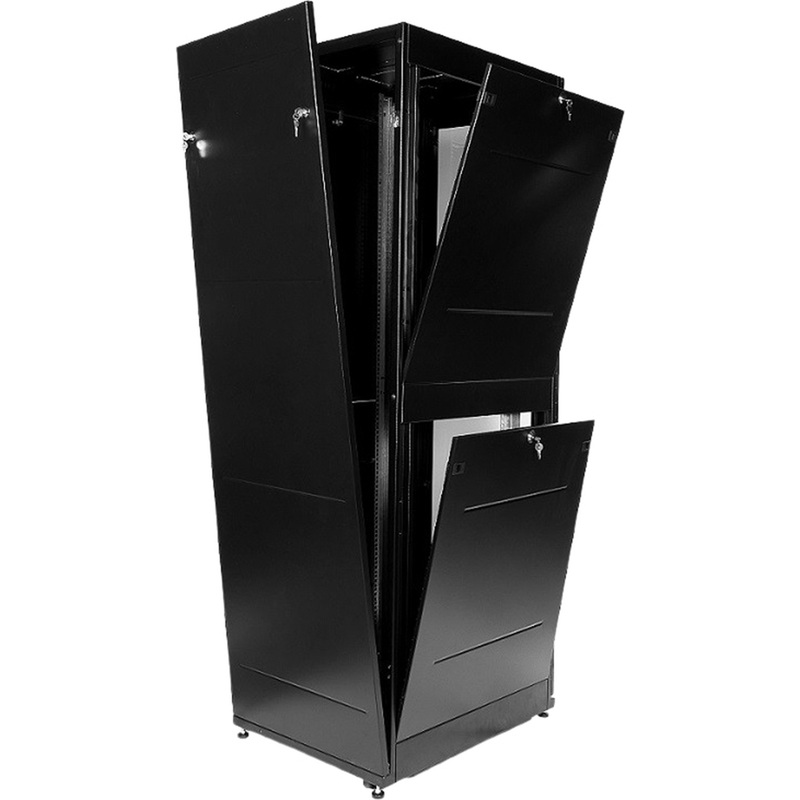 Изображение товара Шкаф телекоммуникационный напольный ЦМО 42U ШТК-МП-42.6.8-1ААА-9005 (600x800x2150 мм)