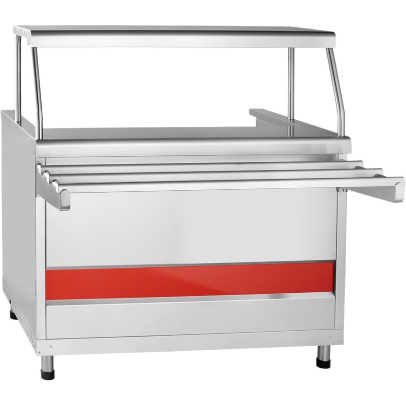 Изображение товара Мармит Abat ПМЭС-70КМ для первых блюд, напольный, 6 емкостей, 220В