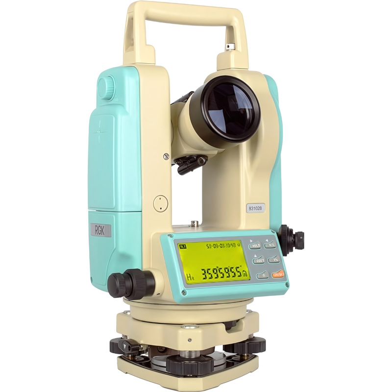 Изображение товара Электронный теодолит RGK T-05 с поверкой для строительных и геодезических работ