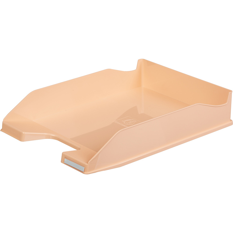 Изображение товара Лоток горизонтальный для бумаг Exacompta Pastel пластиковый оранжевый