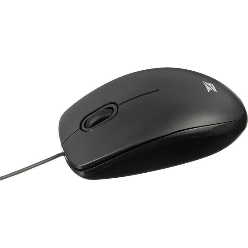 Изображение товара Мышь проводная BigTech BM-B100BK чёрная (MO-101)