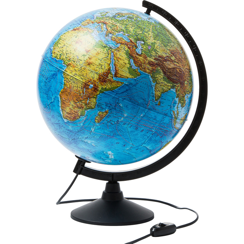 Изображение товара Уценка. Глобус Globen Классик физический 32 см с подсветкой. уц_тех