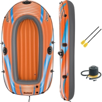 Лодка надувная Bestway Кондор Элит 2000 оранжевая (196x106x31 см)