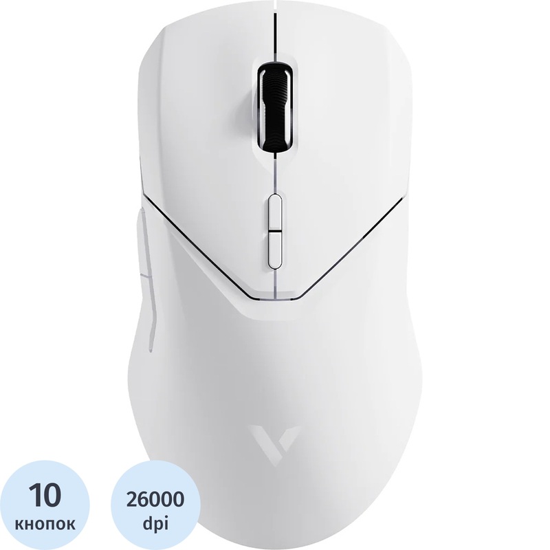 Изображение товара Игровая мышь Rapoo VT9Pro белая с высоким разрешением