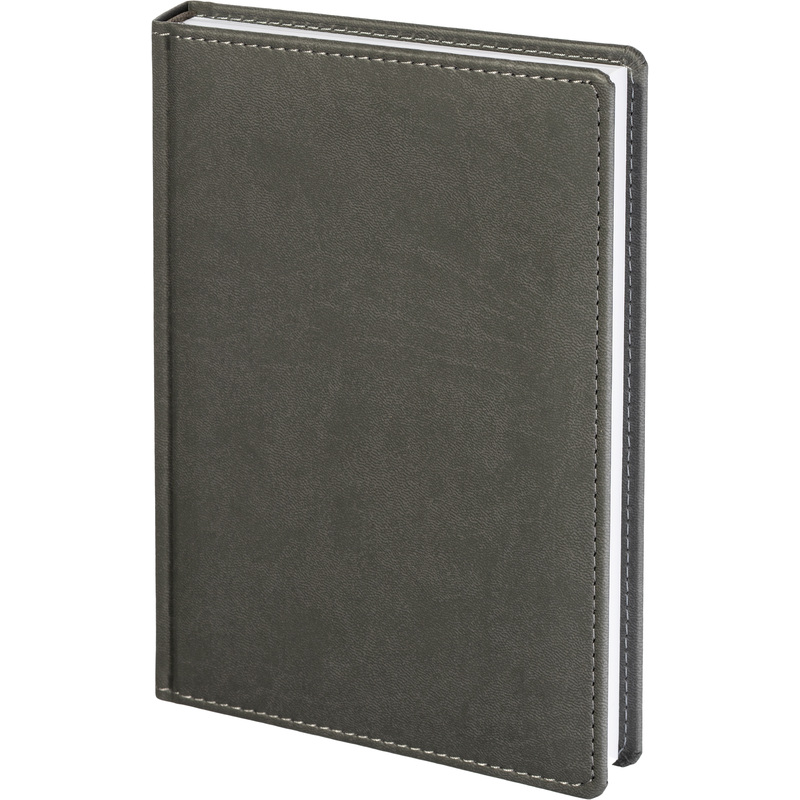 Изображение товара Ежедневник недатированный Attache Сиам А5 искусственная кожа серый 176 листов