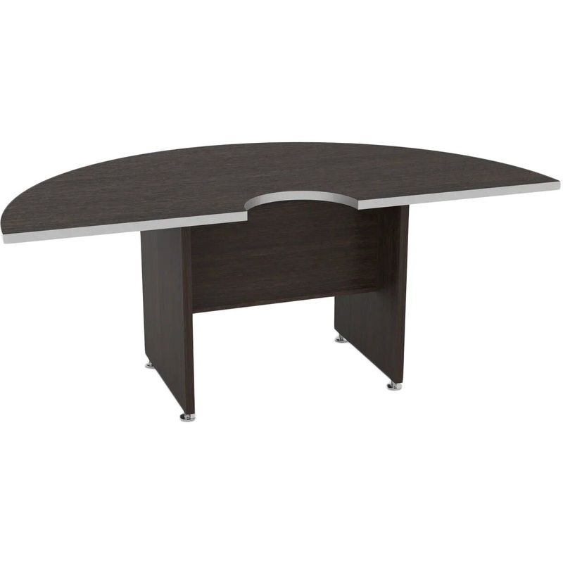 Изображение товара Секция стола для переговоров Комус Мебель Сатурн-Д венге 2000x1000x764 мм