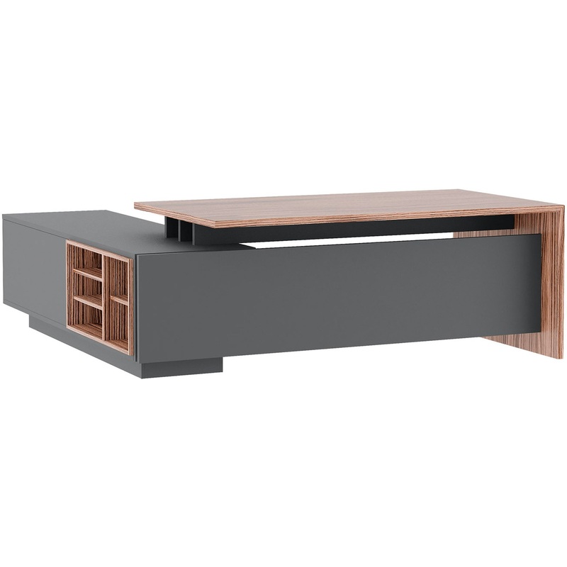 Изображение товара Стол письменный SS Dali 101 R DLI37210132R орех сахара / антр