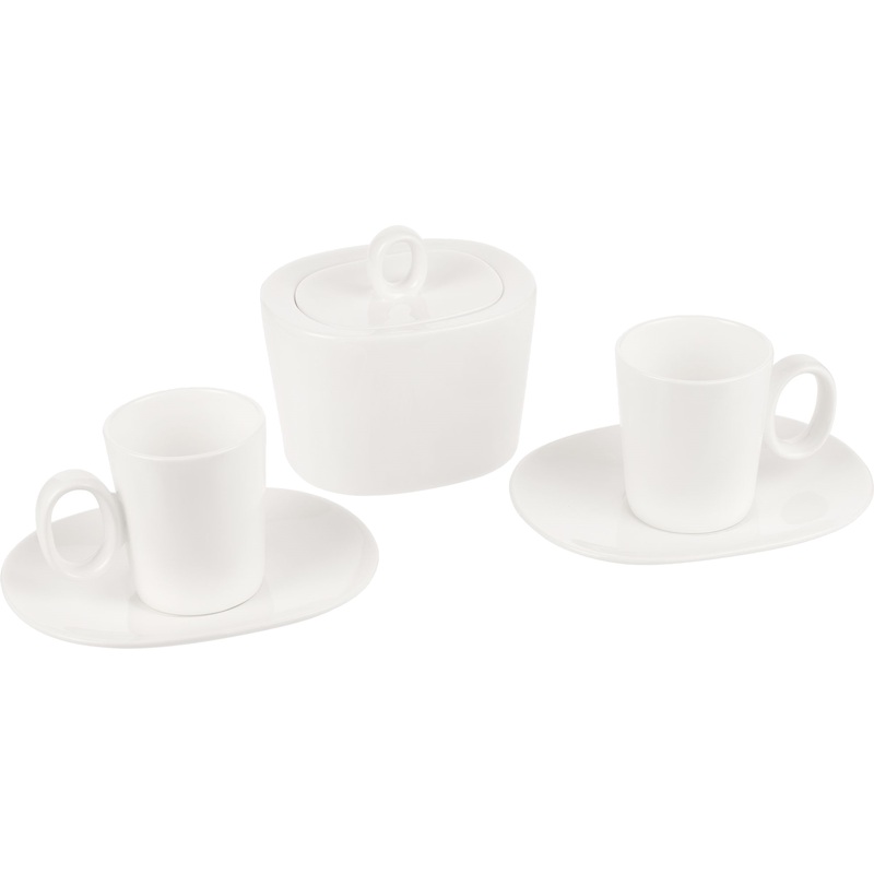 Изображение товара Сервиз кофейный Altavolo Frammenti на 2 персоны фарфор (5 предметов)