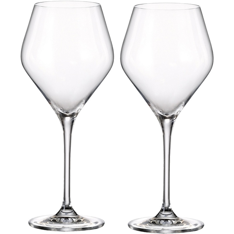 Изображение товара Набор бокалов для красного вина Crystal Bohemia Loxia стеклянные 400 мл 2 шт