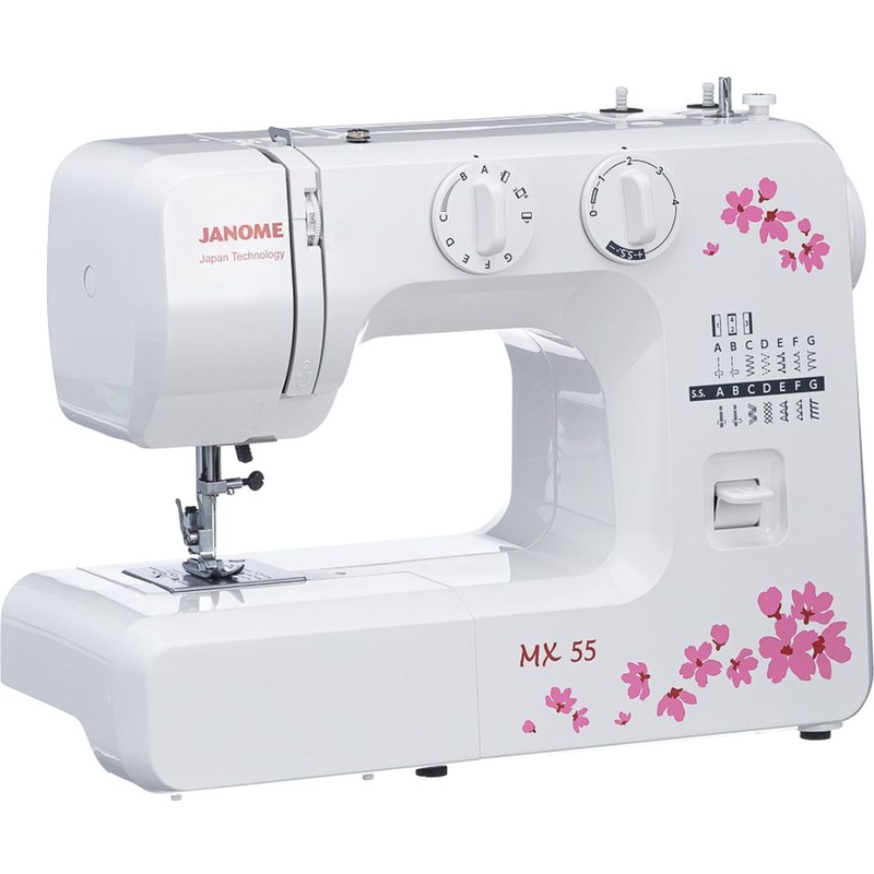 Изображение товара Швейная машина Janome MX 55 электромеханическая с разнообразными строчками