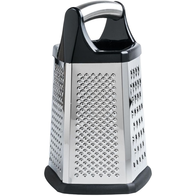 Изображение товара Терка TalleR TR-21909 пятигранная из нержавеющей стали 21.5 см