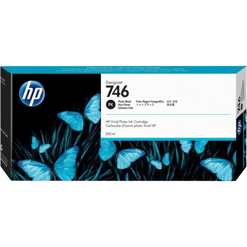 Изображение товара Струйный картридж HP 746 P2V82A фото черный оригинальный