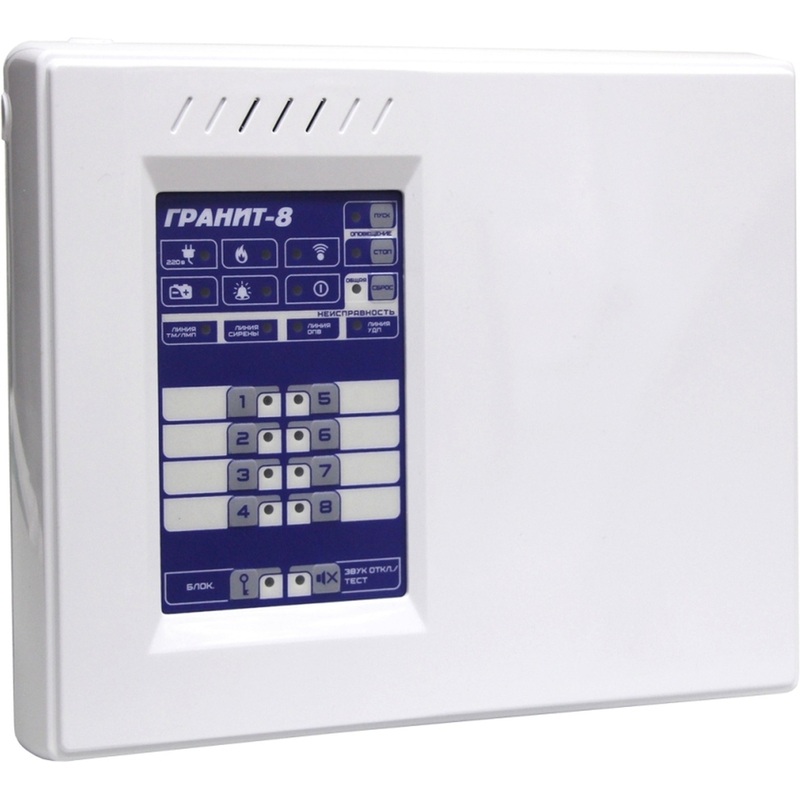 Изображение товара Прибор приемно-контрольный Сибирский арсенал Гранит-8 для охранных систем