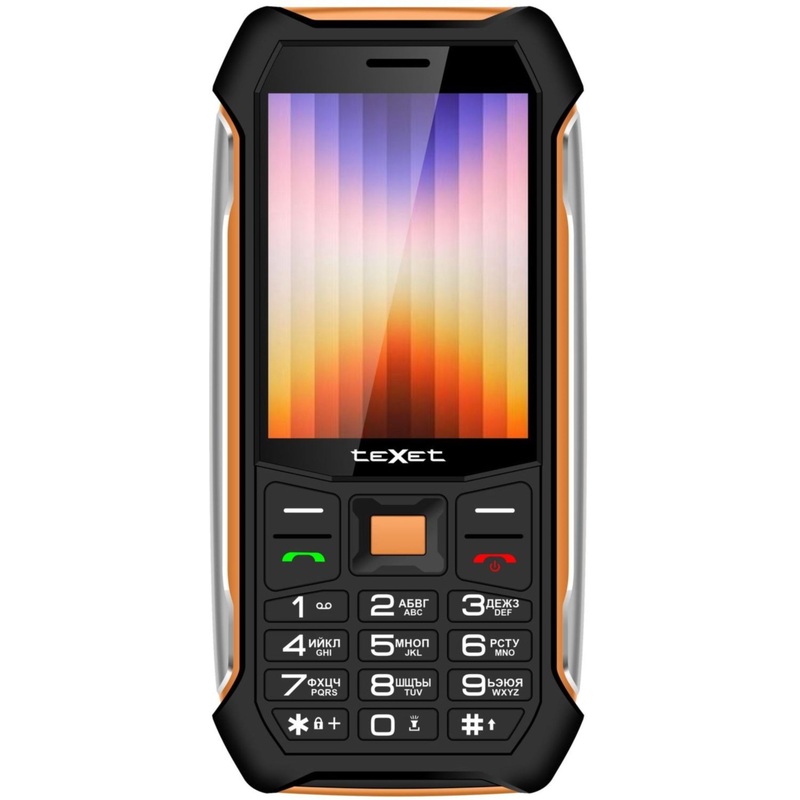 Изображение товара Мобильный телефон TeXet TM-D412 черный uценка, водо- и пылезащита, 2 SIM