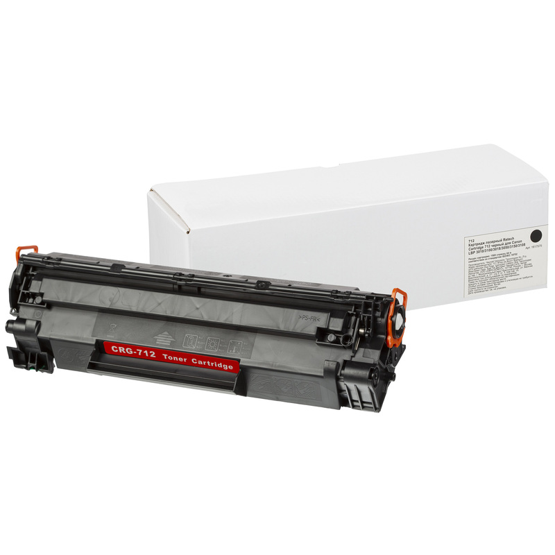 Изображение товара Картридж лазерный Retech 712 1870B002 для Canon черный совместимый
