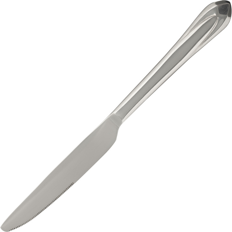 Изображение товара Нож столовый Bornan 23 см нержавеющая сталь (12 штук в упаковке)