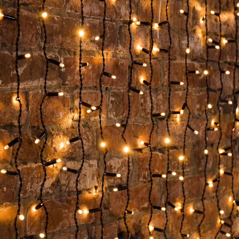 Изображение товара Гирлянда светодиодная Neon-Night Дождь 2 м 160 светодиодов теплый белый