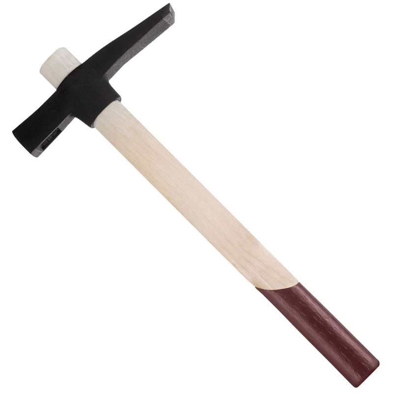 Изображение товара Молоток каменщика Бибер Премиум 85387 с деревянной рукояткой 600 г (тов-141922)