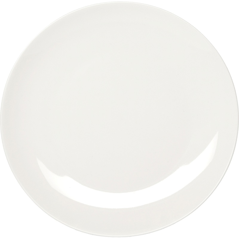 Изображение товара Универсальная фарфоровая тарелка Kunstwerk 20 см белая 6 шт