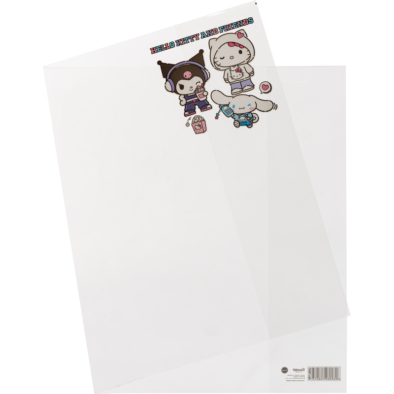 Изображение товара Набор обложек для тетрадей Centrum Hello Kitty 213x350 мм 100 мкм 10 шт прозрачные