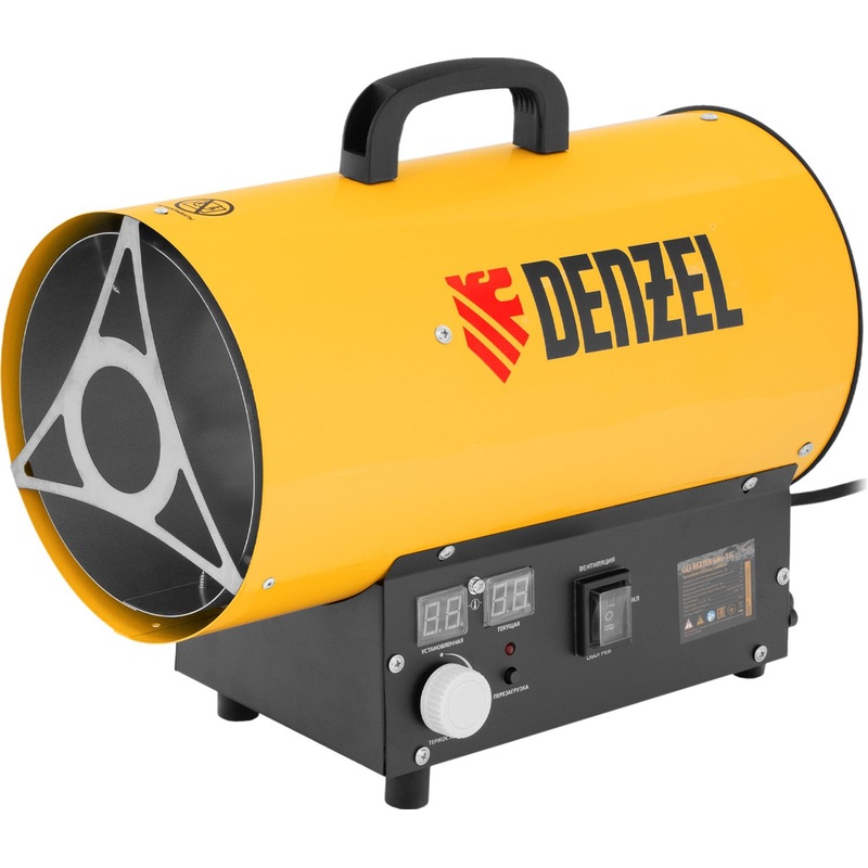 Изображение товара Пушка тепловая Denzel GHG-15i газовая мощная для обогрева больших площадей