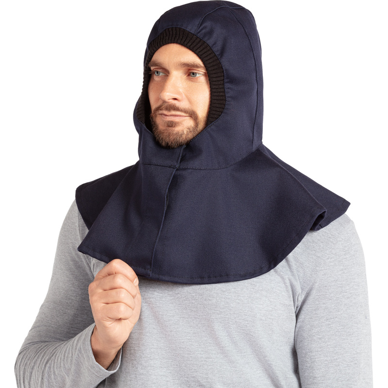 Изображение товара Шлем под каску синий защитный для сварочных работ мужской 58 размер