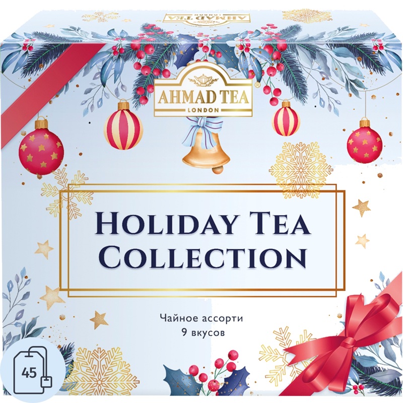 Изображение товара Чай ассорти Ahmad Tea Holiday Tea Collection 45 пакетиков
