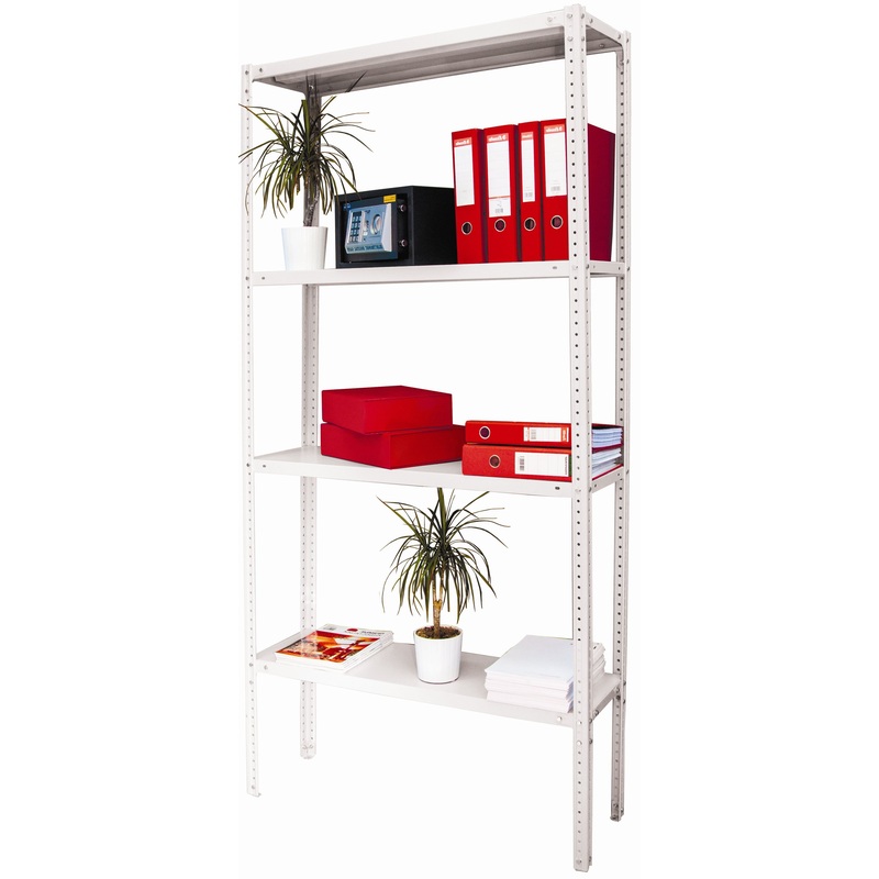 Изображение товара Стеллаж металлический МС-12/47 4 полки 700х400х1200 мм