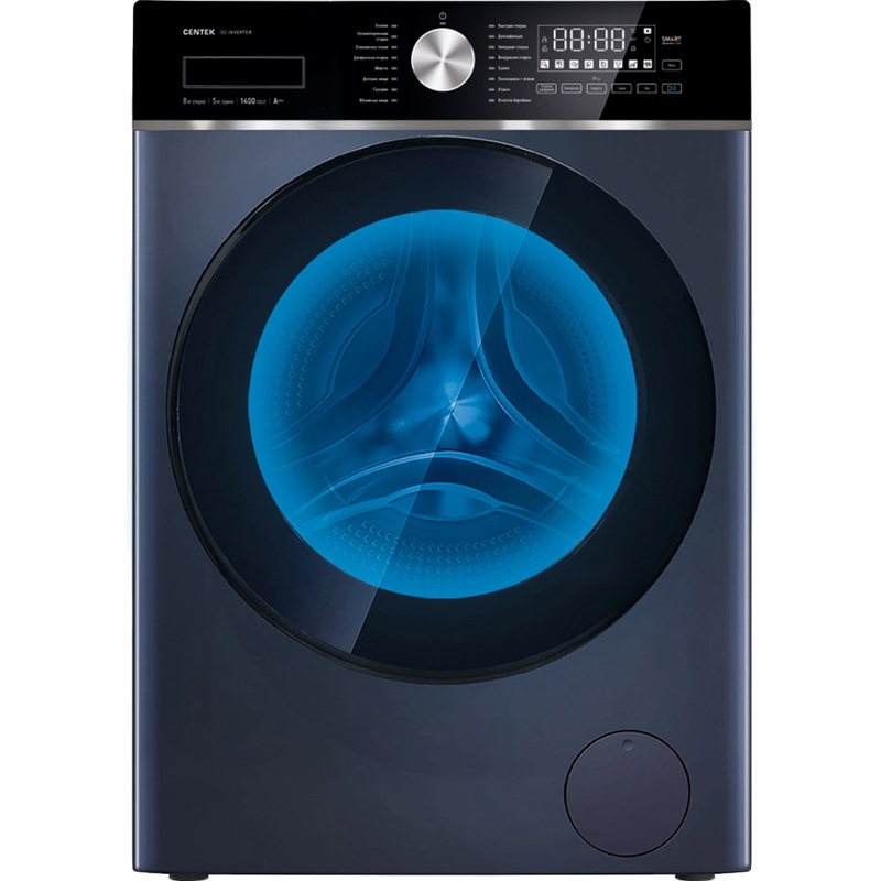 Изображение товара Centek CT 1956 стиральная машина 8 кг с сушкой фронтальная цифровой дисплей