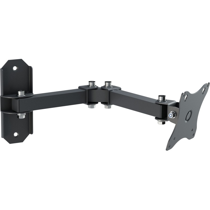 Изображение товара Кронштейн для монитора Рэмо К-511 настенный 75x75, 100x100, до 43 дюймов, черный