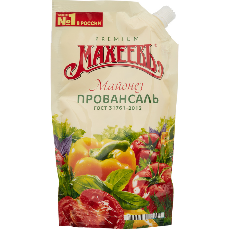 Изображение товара Майонез Махеевъ Провансаль 380 г классический высший сорт