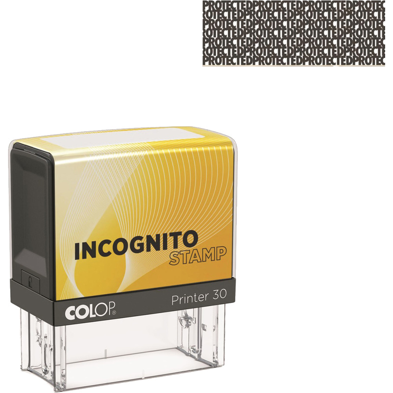 Изображение товара Компактный штамп для засекречивания информации Colop Printer 30 Incognito 47x18 мм