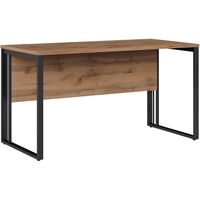 Стол прямой K-Loft 241S002 (дуб натуральный/графит, 1380х670х752 мм)