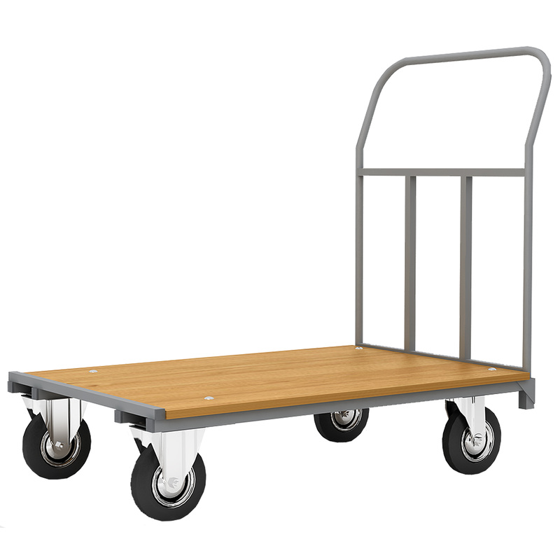 Изображение товара Тележка грузовая Т-001 с высокой грузоподъемностью и прочной конструкцией