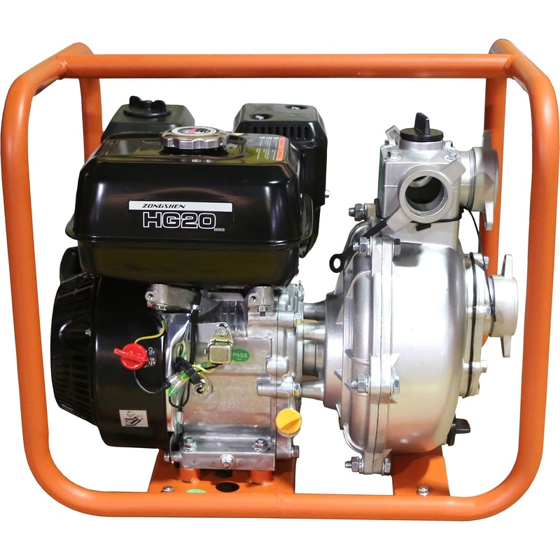 Изображение товара Мотопомпа бензиновая Zongshen HG 20 для чистой воды