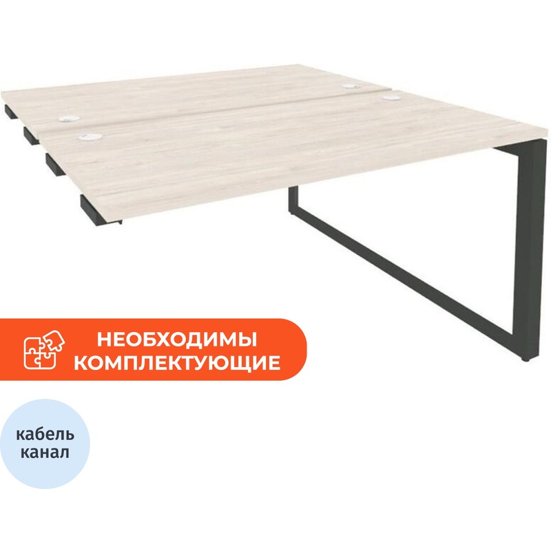 Изображение товара Рабочая станция на 2 рабочих места Onix-О O.MO-D.SPR-3.7